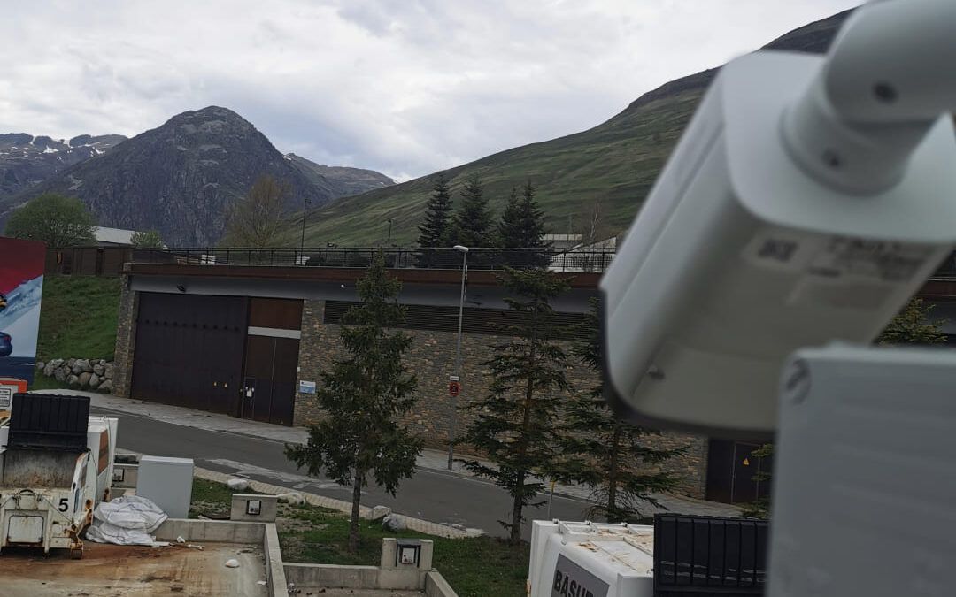 Instal·lació de Càmeres de Videovigilància al Punt Verd de Baqueira