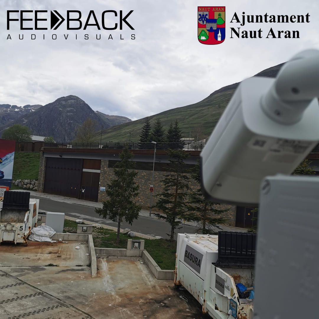 Instal·lació de Càmeres de Videovigilància al Punt Verd de Baqueira, Vall d'Aran